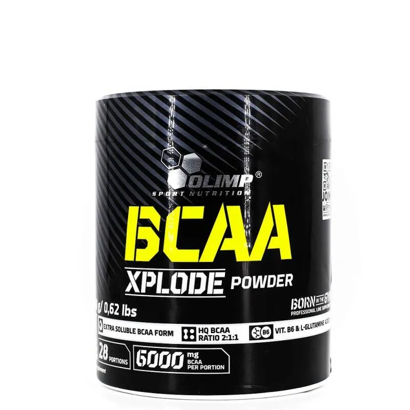 Olimp BCAA Xplode Powder 280gr — leucin izolösin valin əzələ qorunması məşq bərpası